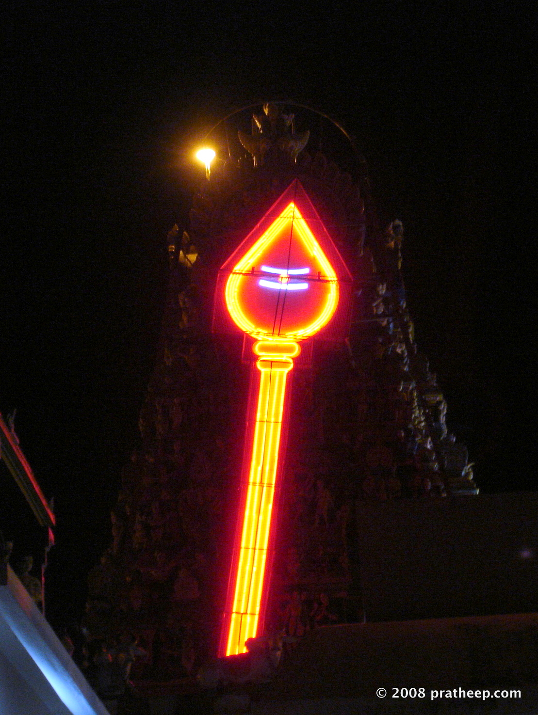 Atop Palani Temple tower
